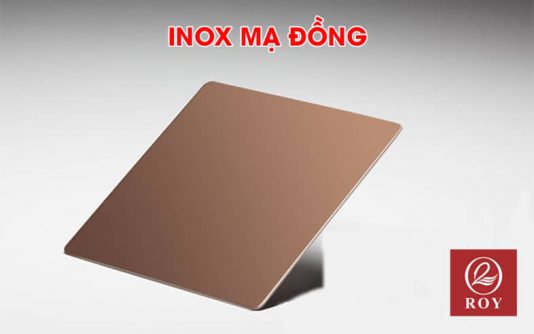 Inox mạ đồng là gì? Đặc điểm, ưu điểm và quy trình sản xuất