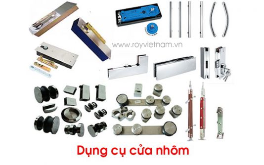 Một số loại phụ kiện cửa nhôm thông dụng hiện nay